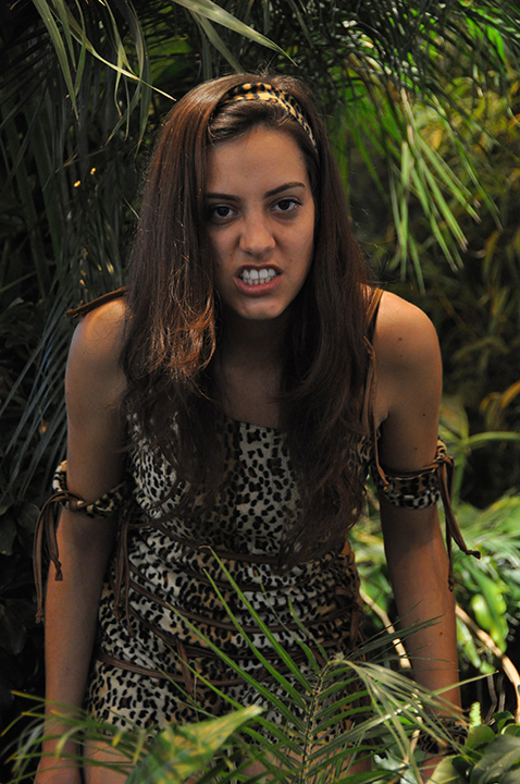 Jeune femme de la Jungle