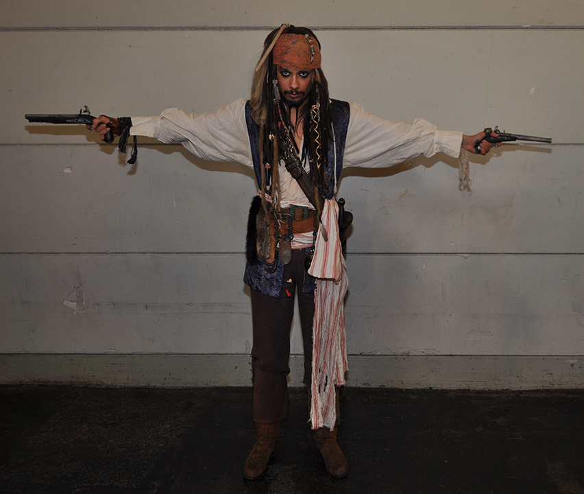 F.A.C.T.S. 2011 — Jack Sparrow armé de deux pistolets